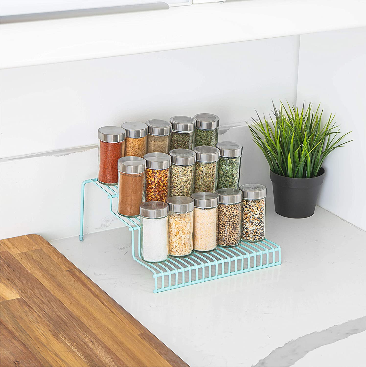 3-Tier Metal Wire Spice Rack
