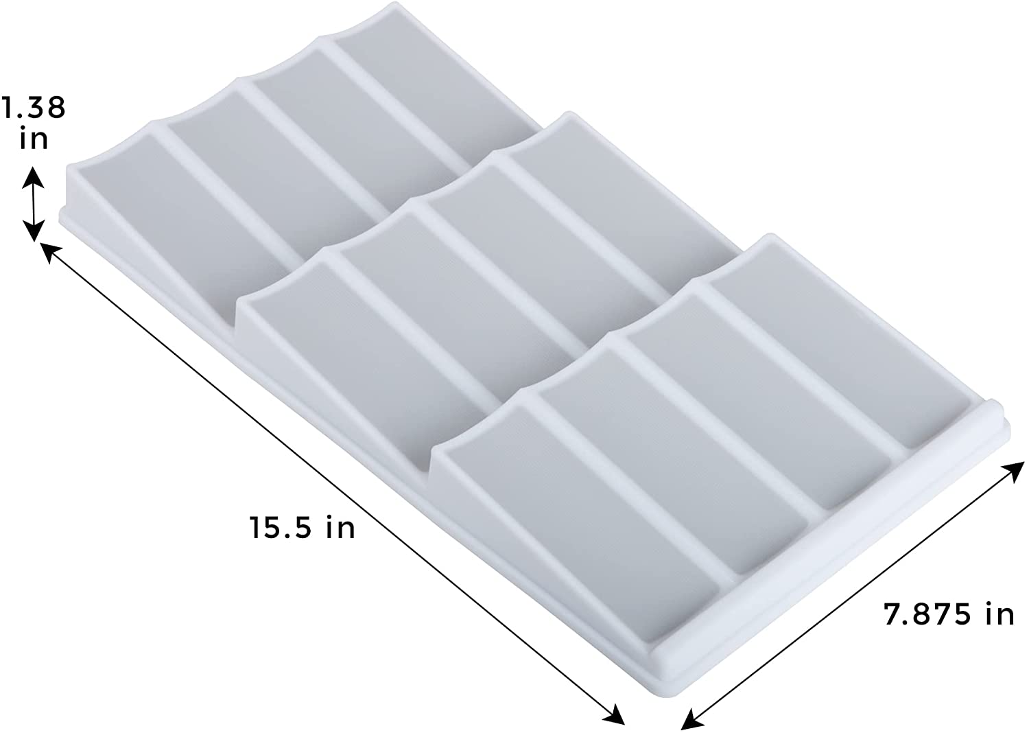 3-Tier Plastic Spice Rack Drawer