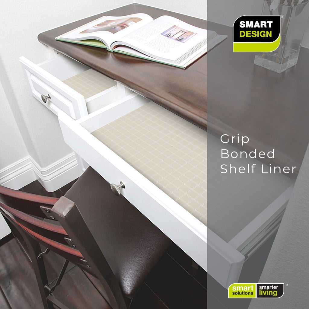 Bonded Grip Shelf Liner - 18 Inch x 5 Feet - Non-Adhesive