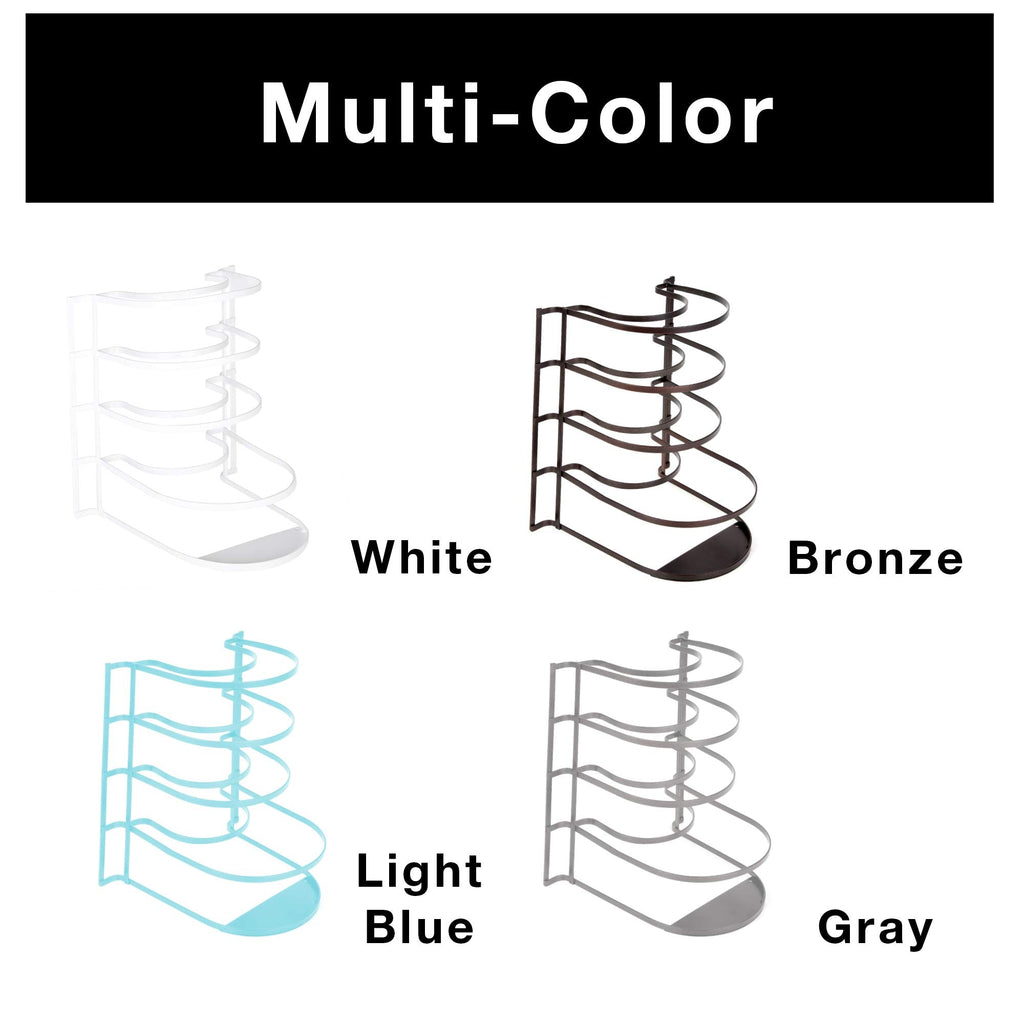 Heavy Duty 5-Tier Pan Rack Storage Organizer