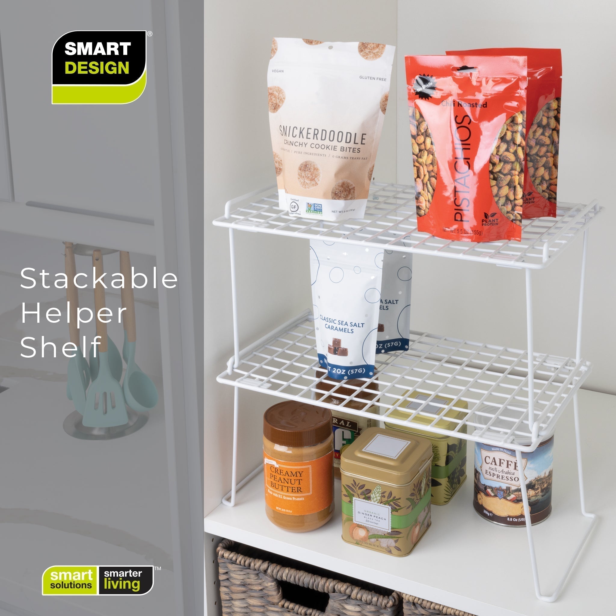 Large Stacking Cabinet Shelf Rack
