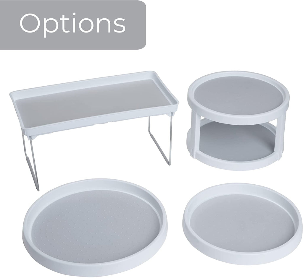 Lazy Susan Spinning Turntable Organizer - 10 Inch