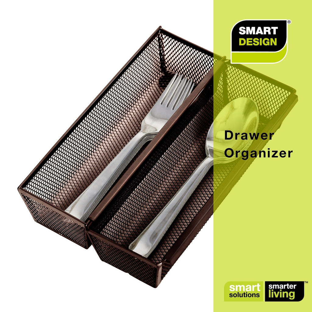 Steel Mesh Drawer Organizer (3 × 9)