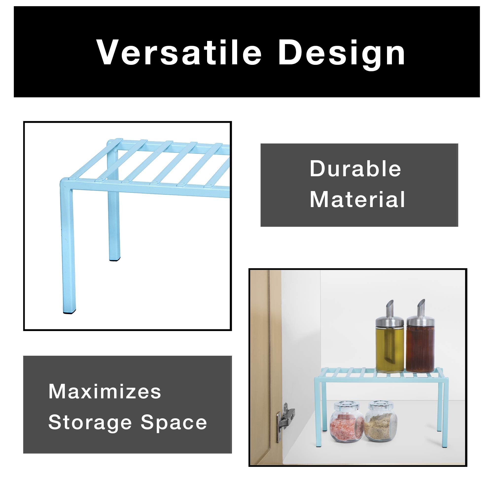 Premium Small Cabinet Storage Shelf Rack